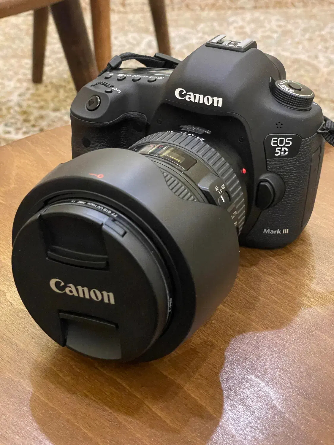 دوربین کانن 5Dmarkiii با لنز ۲۴ ۱۰۵ آکبند|دوربین عکاسی و فیلم‌برداری|تهران, پاسداران|دیوار