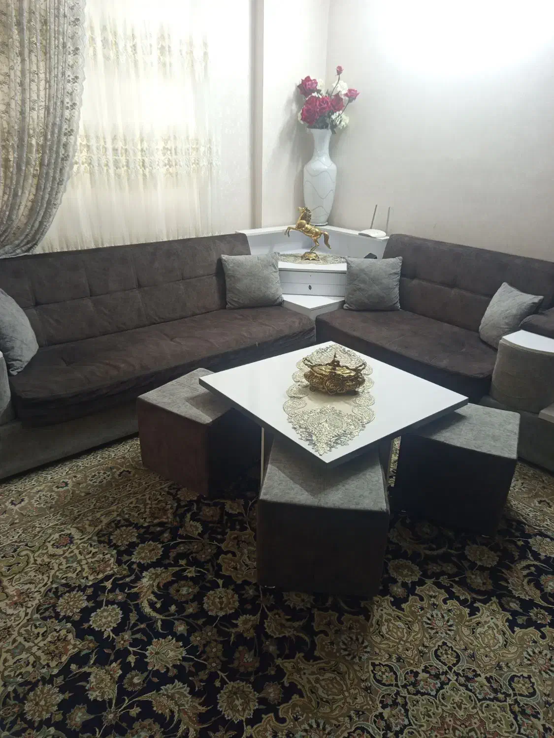 مبل 7نفره|مبلمان خانگی و میز عسلی|تهران, کیانشهر|دیوار