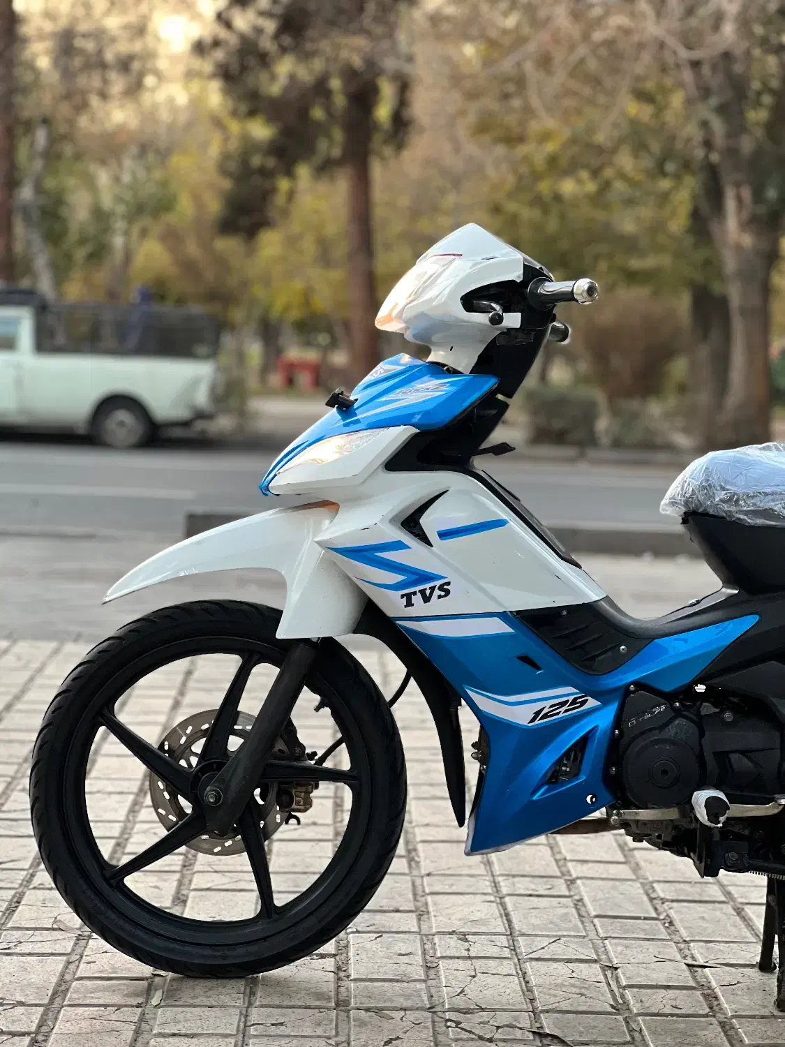 تی وی اس راکزمدل93نیوفیسtvsدرحد97لاستیکانو|موتورسیکلت|تهران, کیانشهر|دیوار