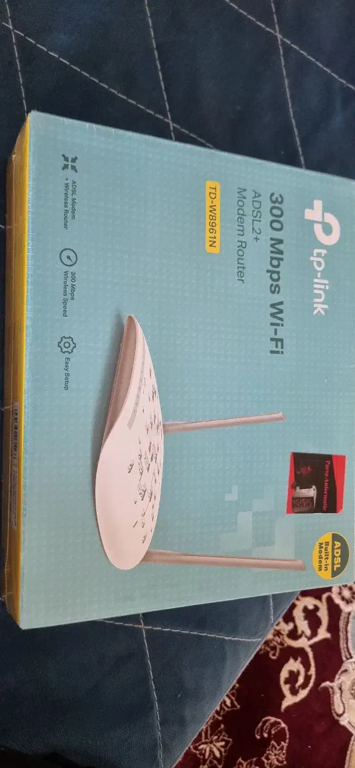 مودم  وای فای  اینترنت تیپیلینک ۸۹۶۱|مودم و تجهیزات شبکه|اصفهان, دشتستان|دیوار