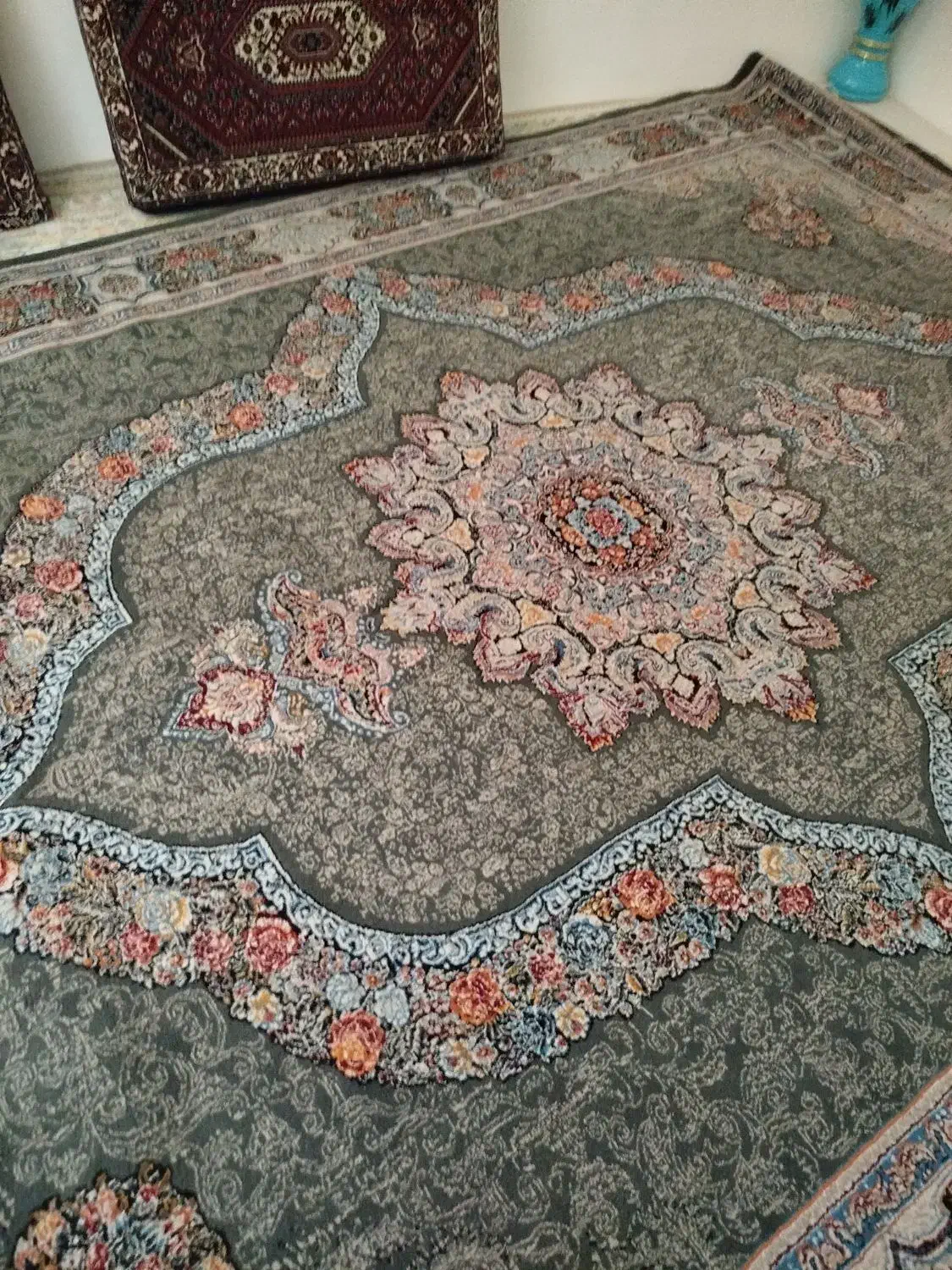 فرش ماشینی|فرش|بهار, |دیوار