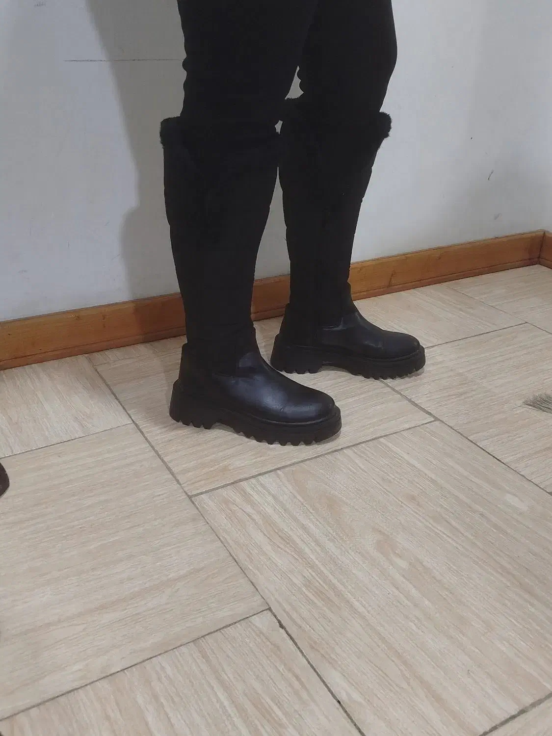 بوت بلند سایز ۳۷ بزرگ پا|کیف، کفش، کمربند|بابلسر, |دیوار