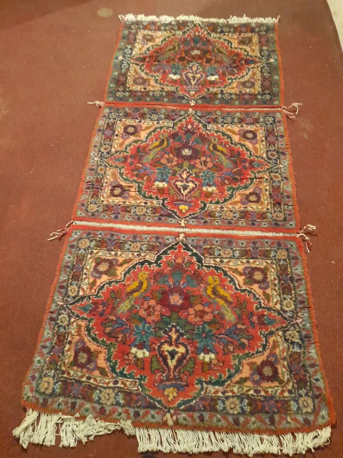 پشتی دست باف|پشتی|همدان, |دیوار