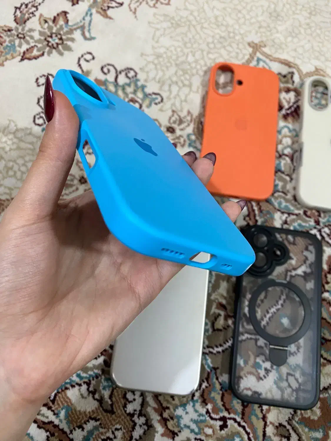 قاب آیفون ۱۶ نرمال نو نو|لوازم جانبی موبایل و تبلت|تهران, جنت‌آباد شمالی|دیوار