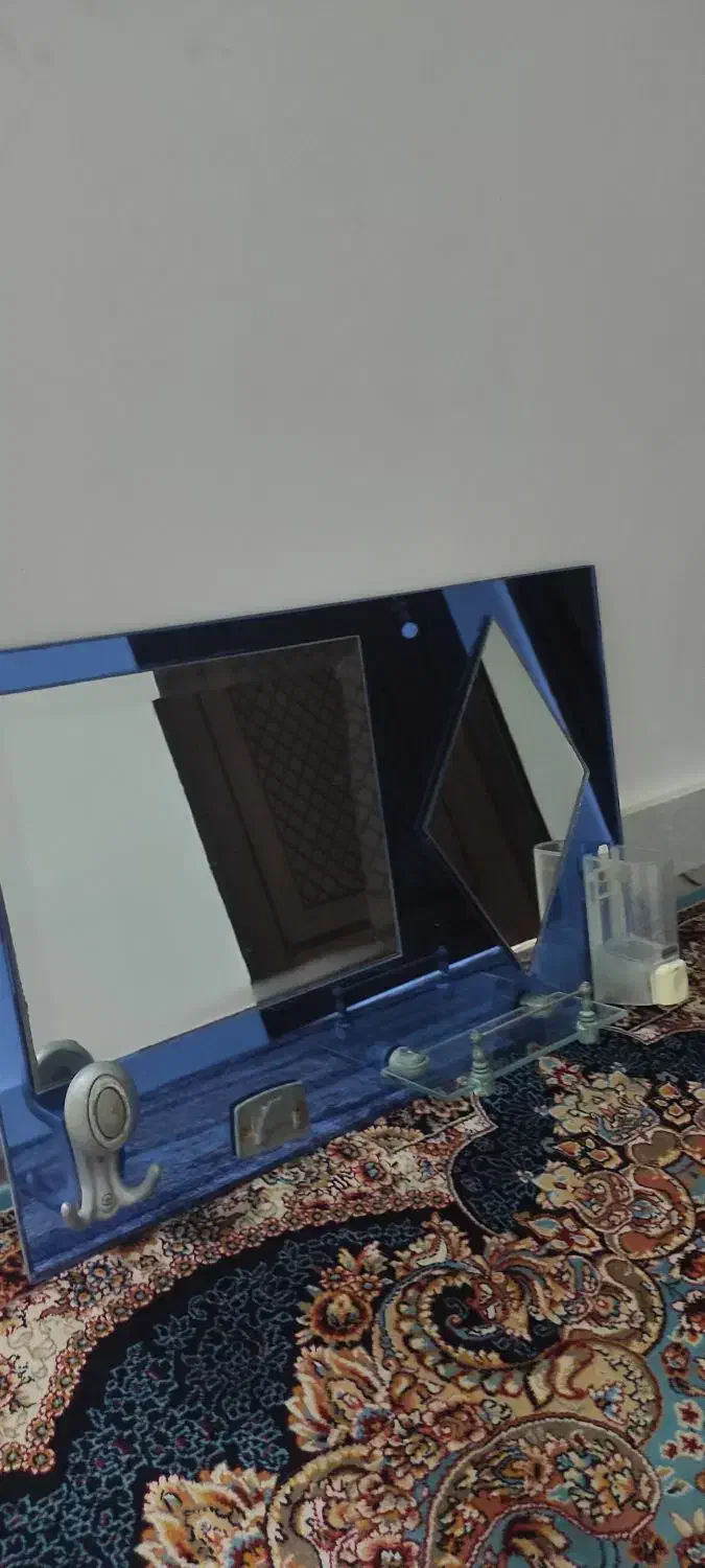 آینه روشویی حمام و دستشویی + شلف حمام|لوازم سرویس بهداشتی|خرمشهر, |دیوار