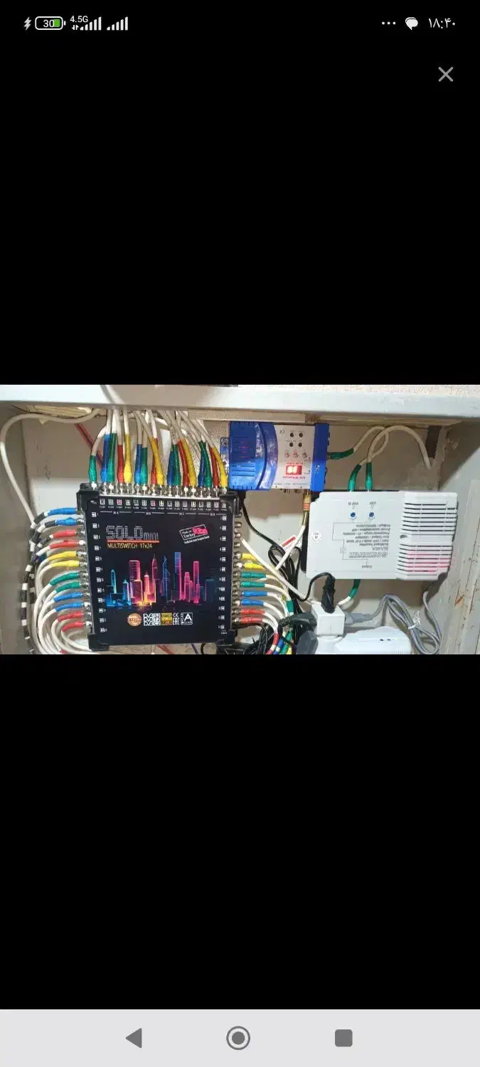 نصب آنتن خفاشی و رو میزی|خدمات پیشه و مهارت|تنکابن, |دیوار