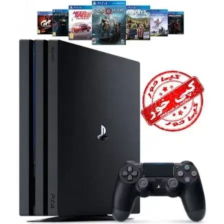 Ps4 pro کپی خور دارای ۱۰ بازی جدید ۲ دسته|کنسول، بازی ویدئویی و آنلاین|خوی, |دیوار