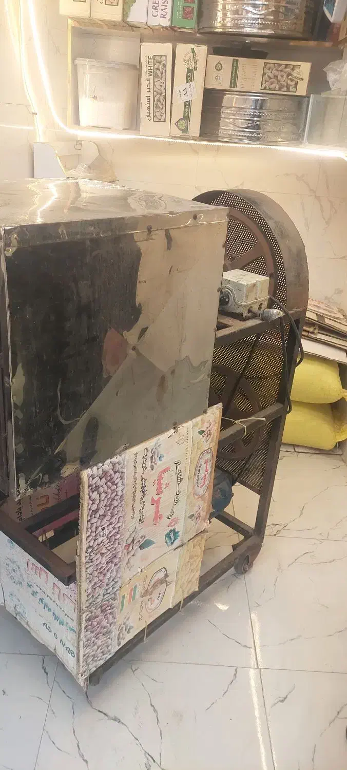 دستگاه تخمه پزی حلزونی|فروشگاه و مغازه|اردبیل, |دیوار