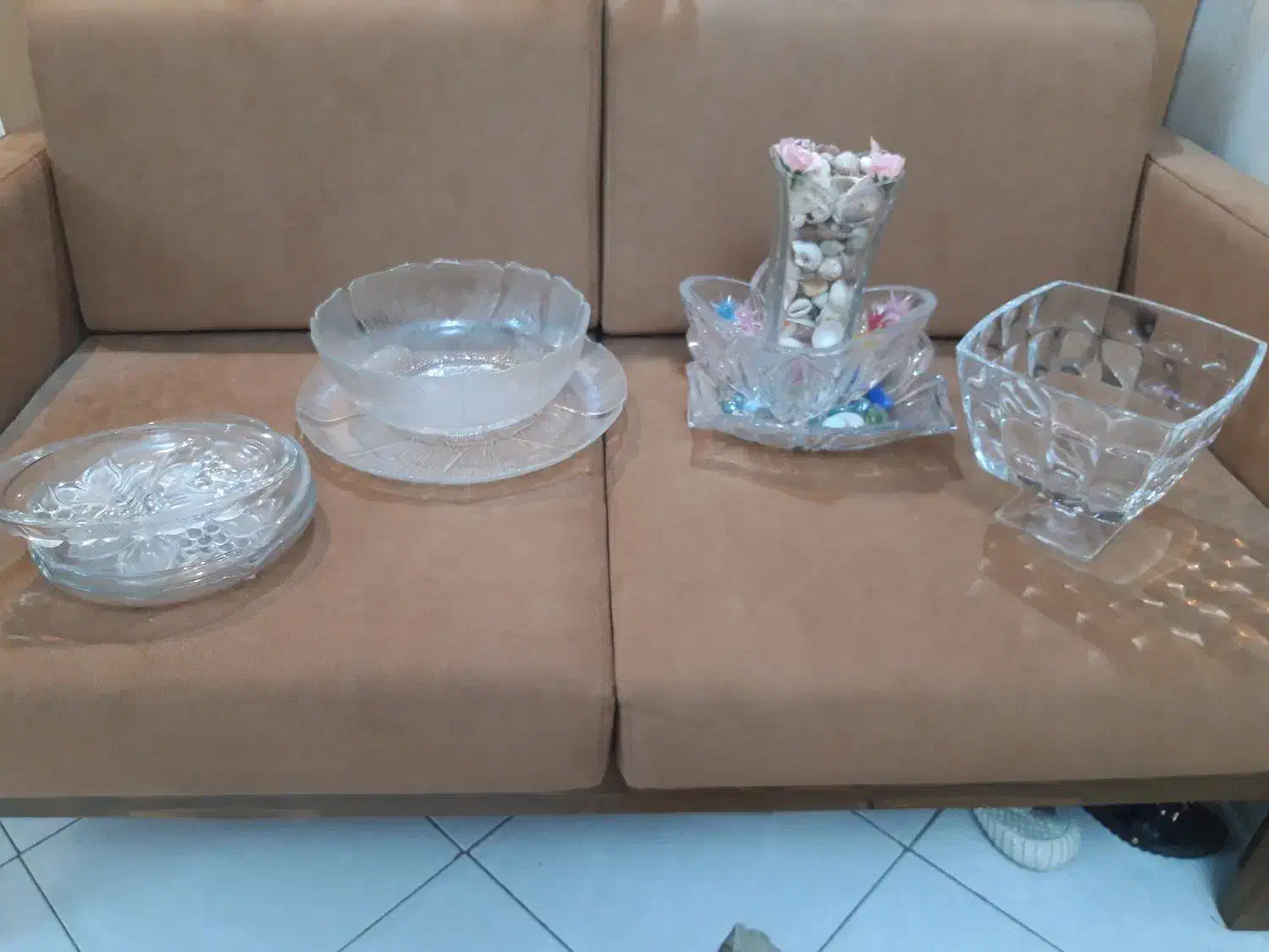 ظروف آشپزخانه ژاپنی و گل آفتابگردان و گل پنبه ای|ظروف سرو و پذیرایی|تهران, اوقاف|دیوار
