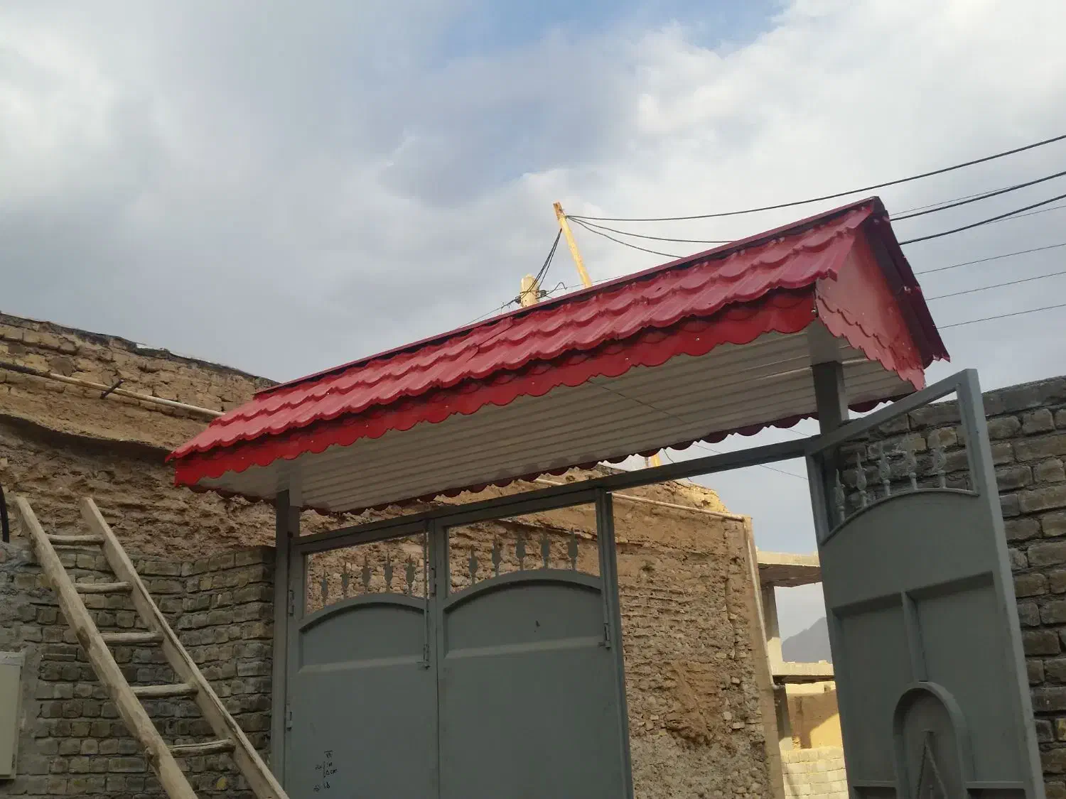 جوشکاری شیروانی آلاچیق و....|خدمات پیشه و مهارت|مبارکه, |دیوار