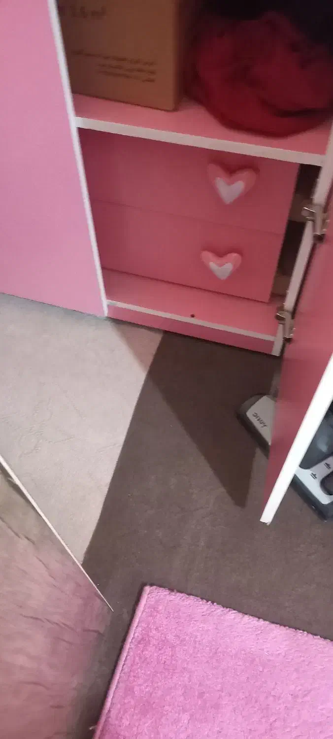 سرویس تختخواب دخترانه|تخت و سرویس خواب|مهاباد (آذربایجان غربی), |دیوار