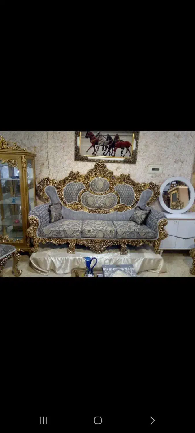 مبل دست دوم در حد نو|مبلمان خانگی و میز عسلی|لردگان, |دیوار