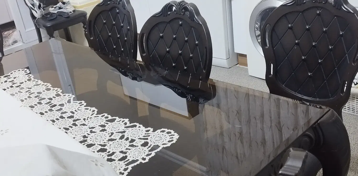 ناهارخوری ۸ نفره|میز و صندلی غذاخوری|قم, هنرستان|دیوار