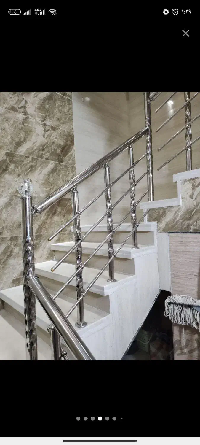 نصب نرده استیل|خدمات پیشه و مهارت|قم, نیروگاه|دیوار