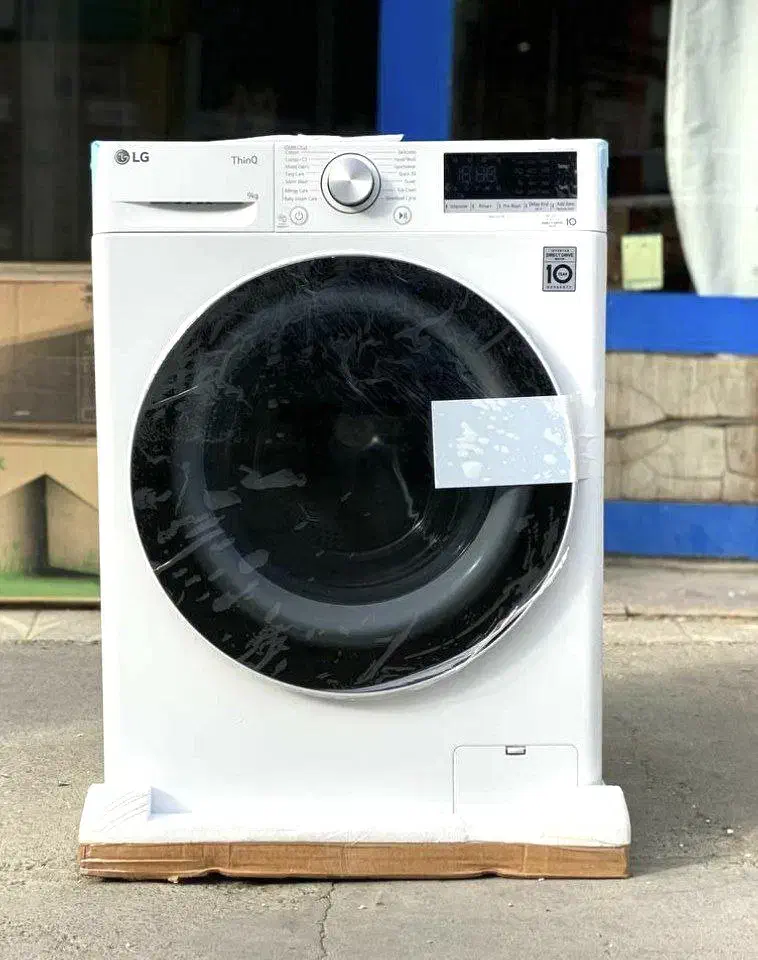 لباسشویی ال‌جی 9کیلویی مدلR5|ماشین لباسشویی و خشک‌کن لباس|مشهد, کوشش|دیوار