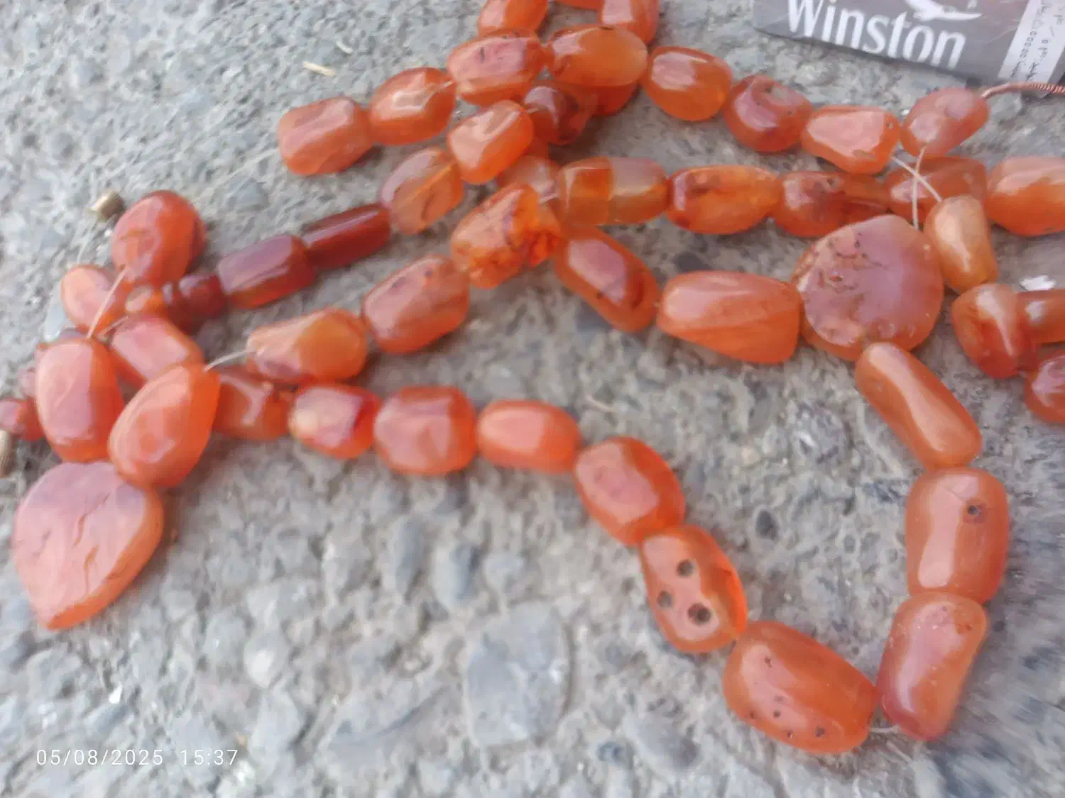 عقیق کهنه اصل|کلکسیون اشیاء عتیقه|سنندج, |دیوار