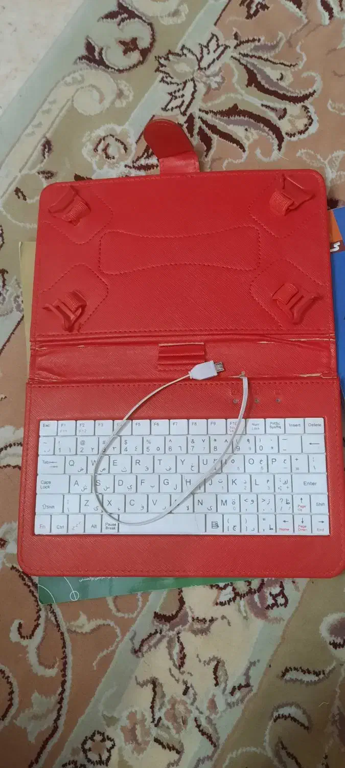 قاب تبلت با کیبورد قیمت توافقی|لوازم جانبی موبایل و تبلت|سمنان, |دیوار