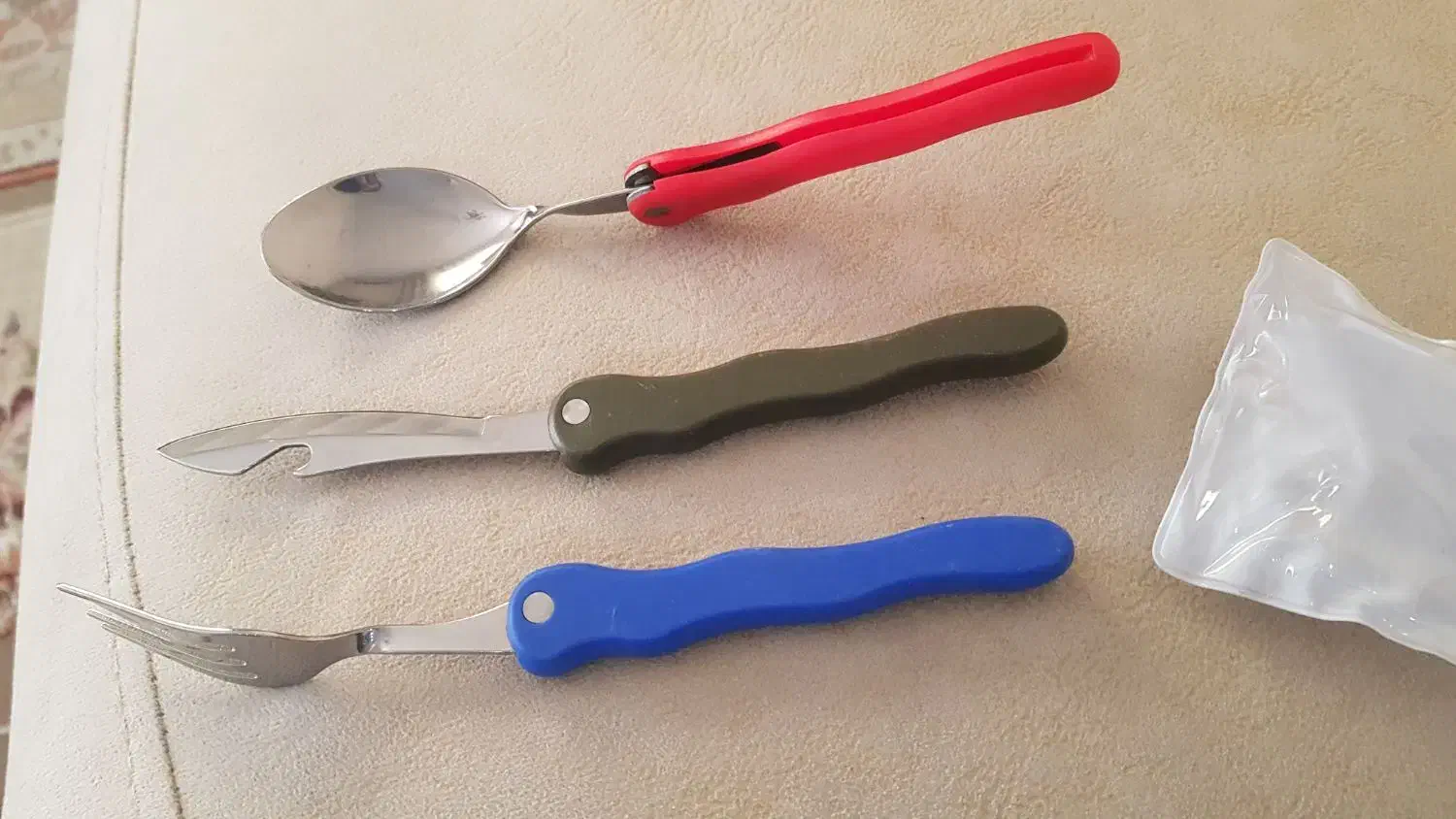 ست قاشق چنگال سفری|کوهنوردی و کمپینگ|تهران, تهرانپارس جنوبی|دیوار