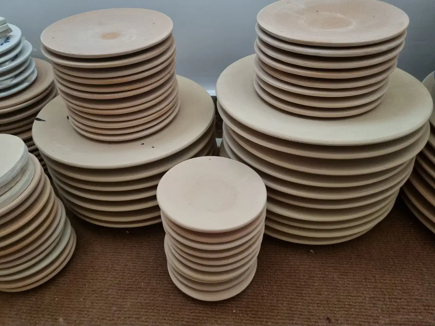 بشقاب سفالی خام|صنایع دستی و سایر لوازم تزئینی|جویبار, |دیوار