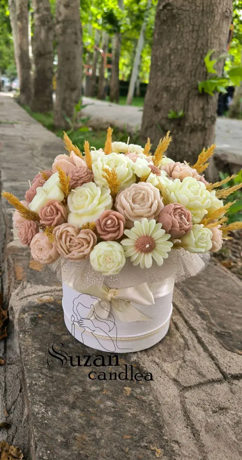 فروش انواع شمع و باکس گل شمعی|صنایع دستی و سایر لوازم تزئینی|ارومیه, |دیوار