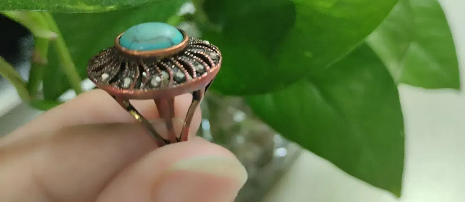 انگشتر فیروزه اصل|جواهرات|هشتگرد, فاز ۱ مهستان|دیوار