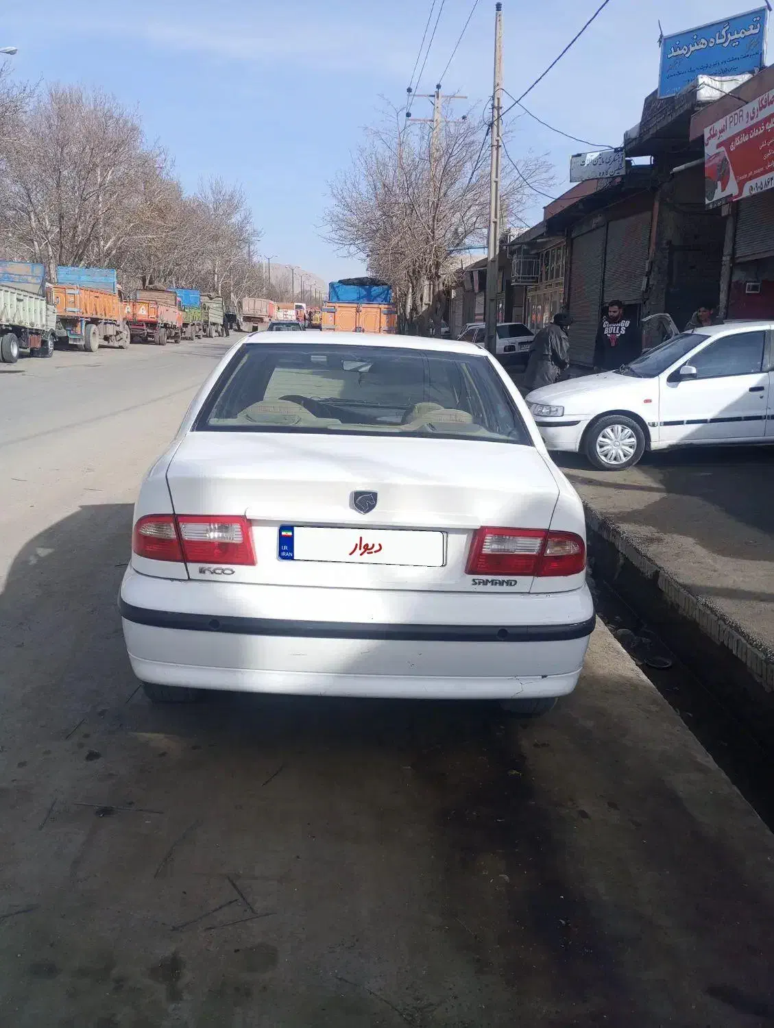 سمند lxمدل 93|خودرو سواری و وانت|ملایر, |دیوار