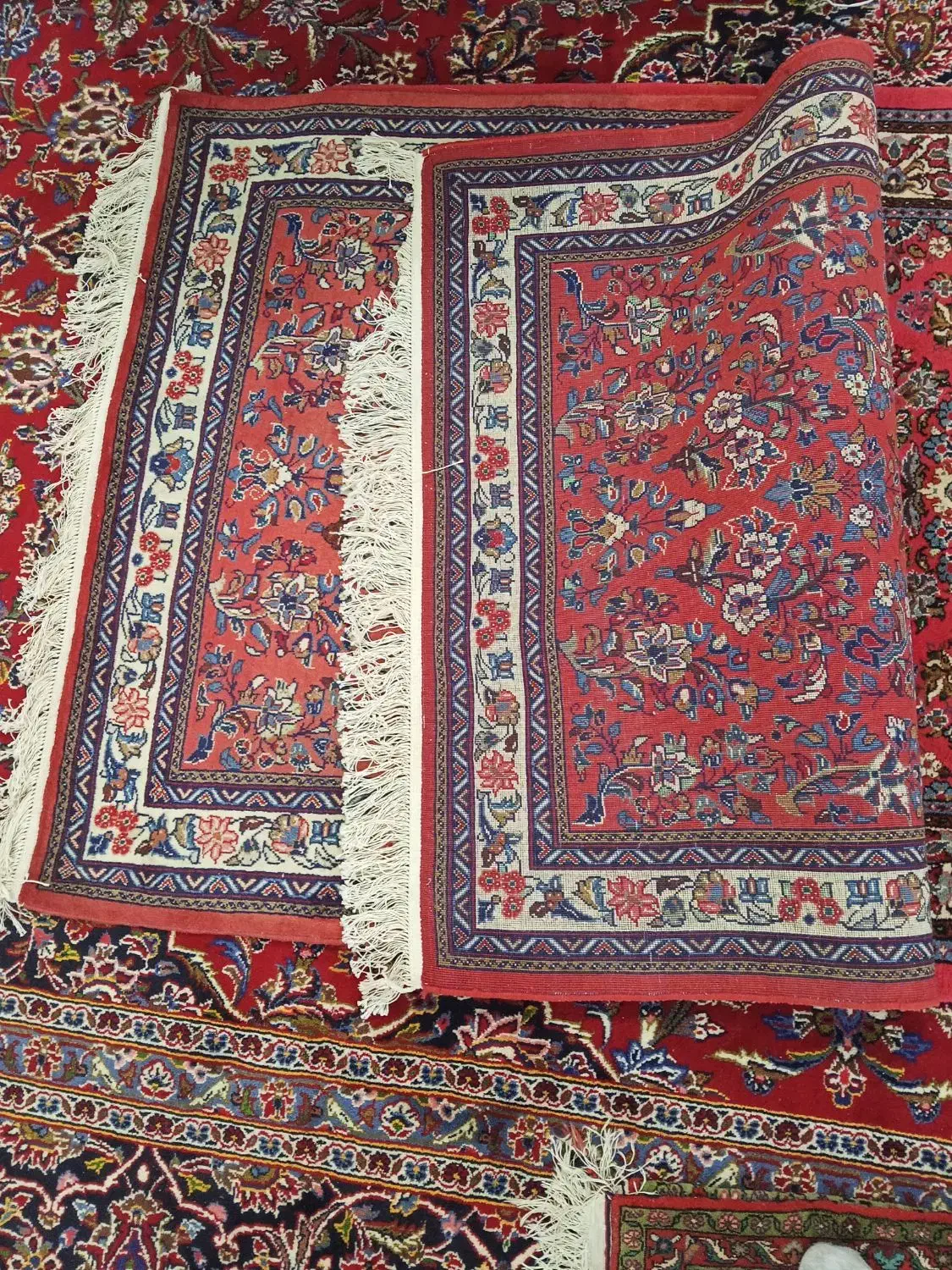 دستبافت ذرع نیم اراک و پادری افشار|فرش|همدان, |دیوار