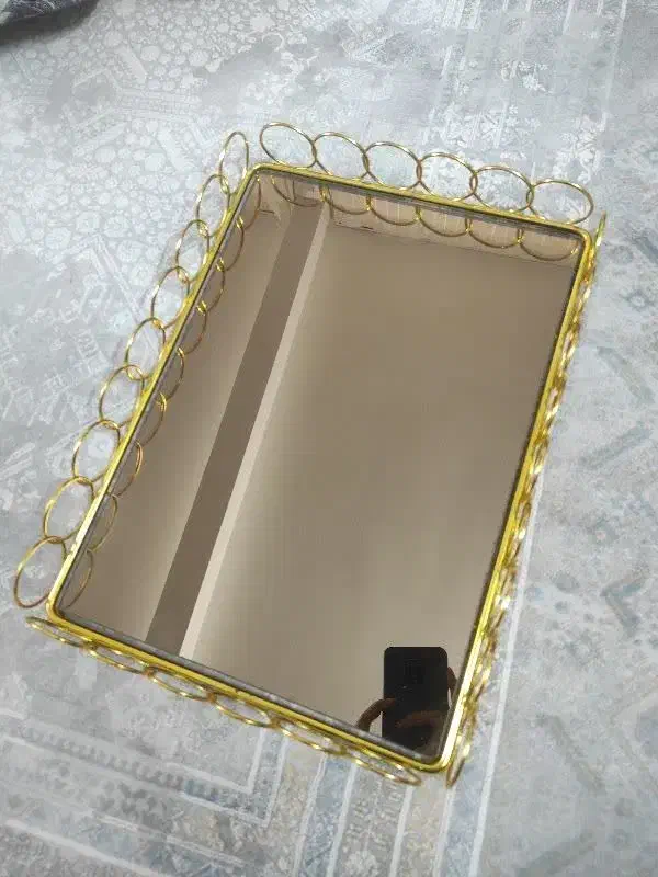 سینی آینه ای|ظروف سرو و پذیرایی|قم, زند آباد|دیوار