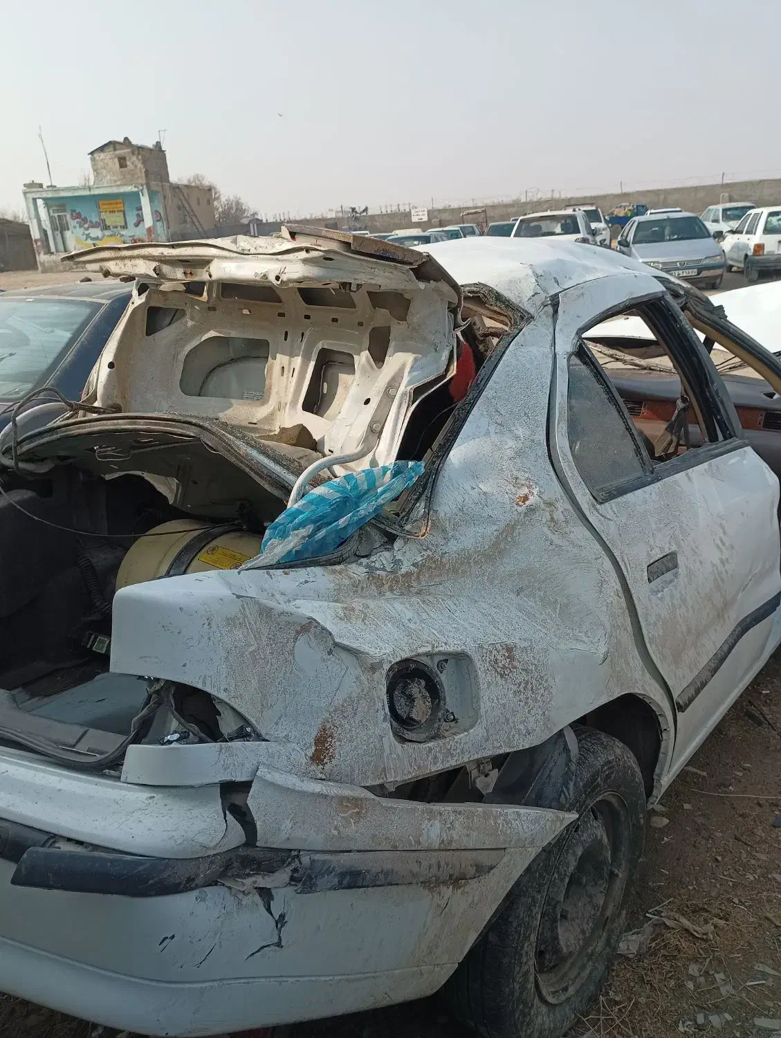 سمند تصادفی|خودرو سواری و وانت|میاندوآب, |دیوار