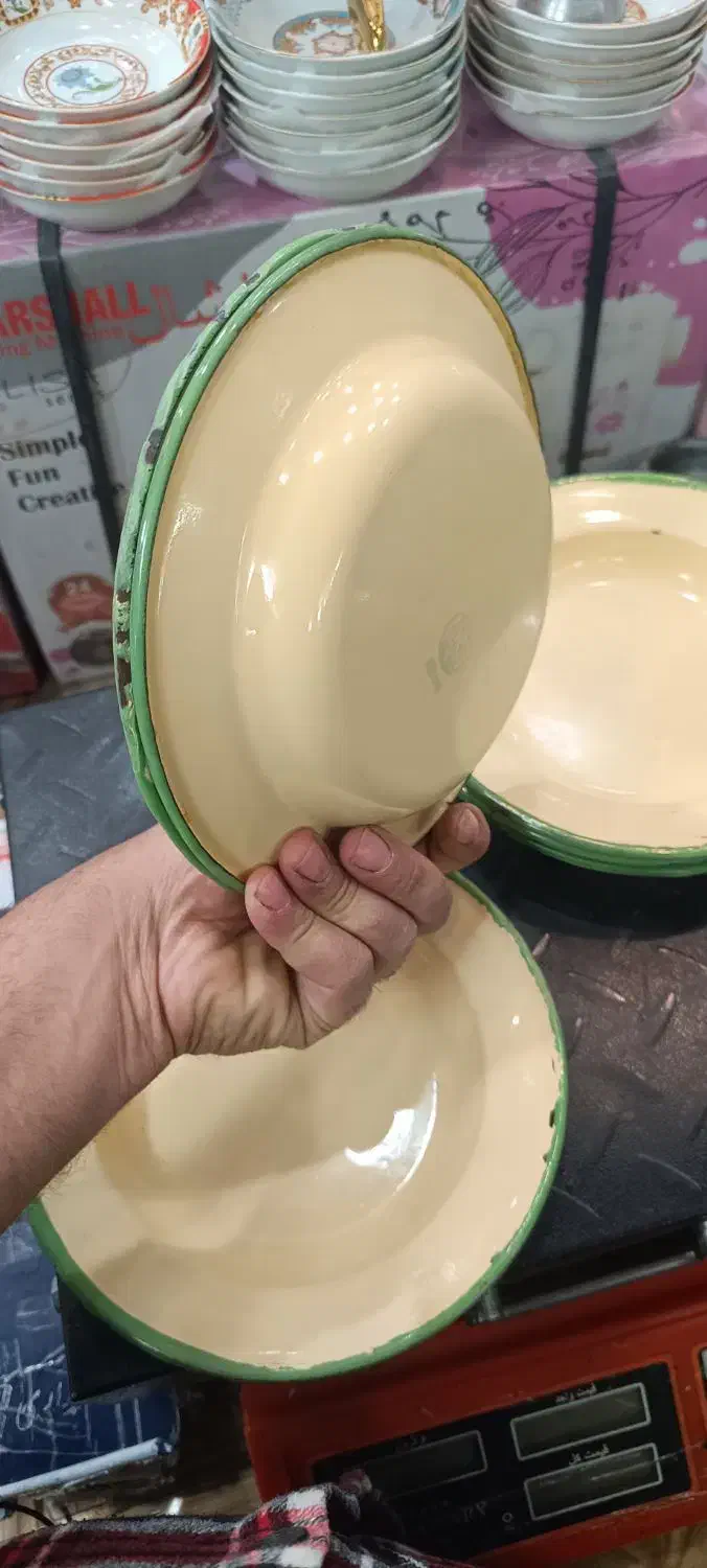 بشقاب لعابی|کلکسیون اشیاء عتیقه|مرند, |دیوار