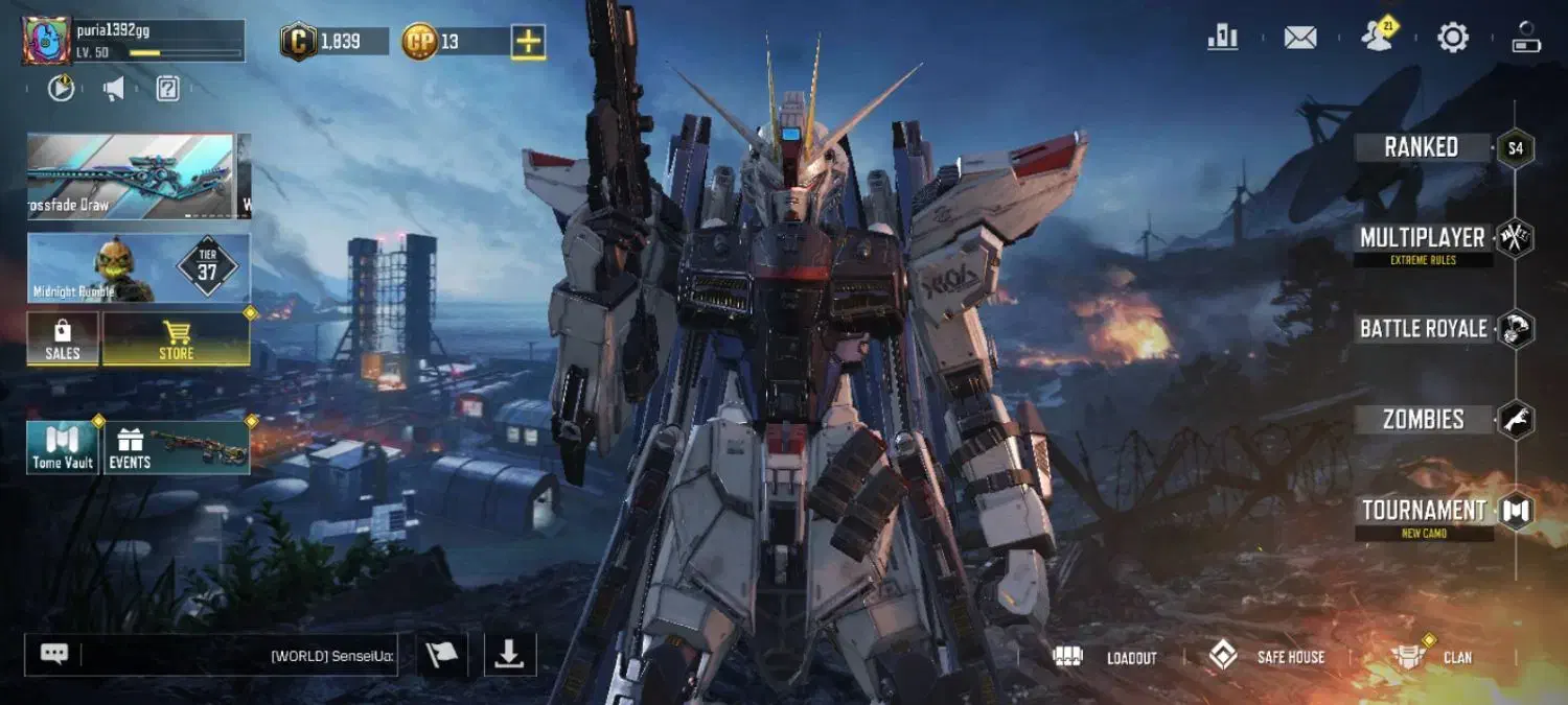 اکانت ناب اسکین لجند رباتی ۳۵۰ هزار تومان|کنسول، بازی ویدئویی و آنلاین|مشهد, مهدی آباد (بلوار توس)|دیوار