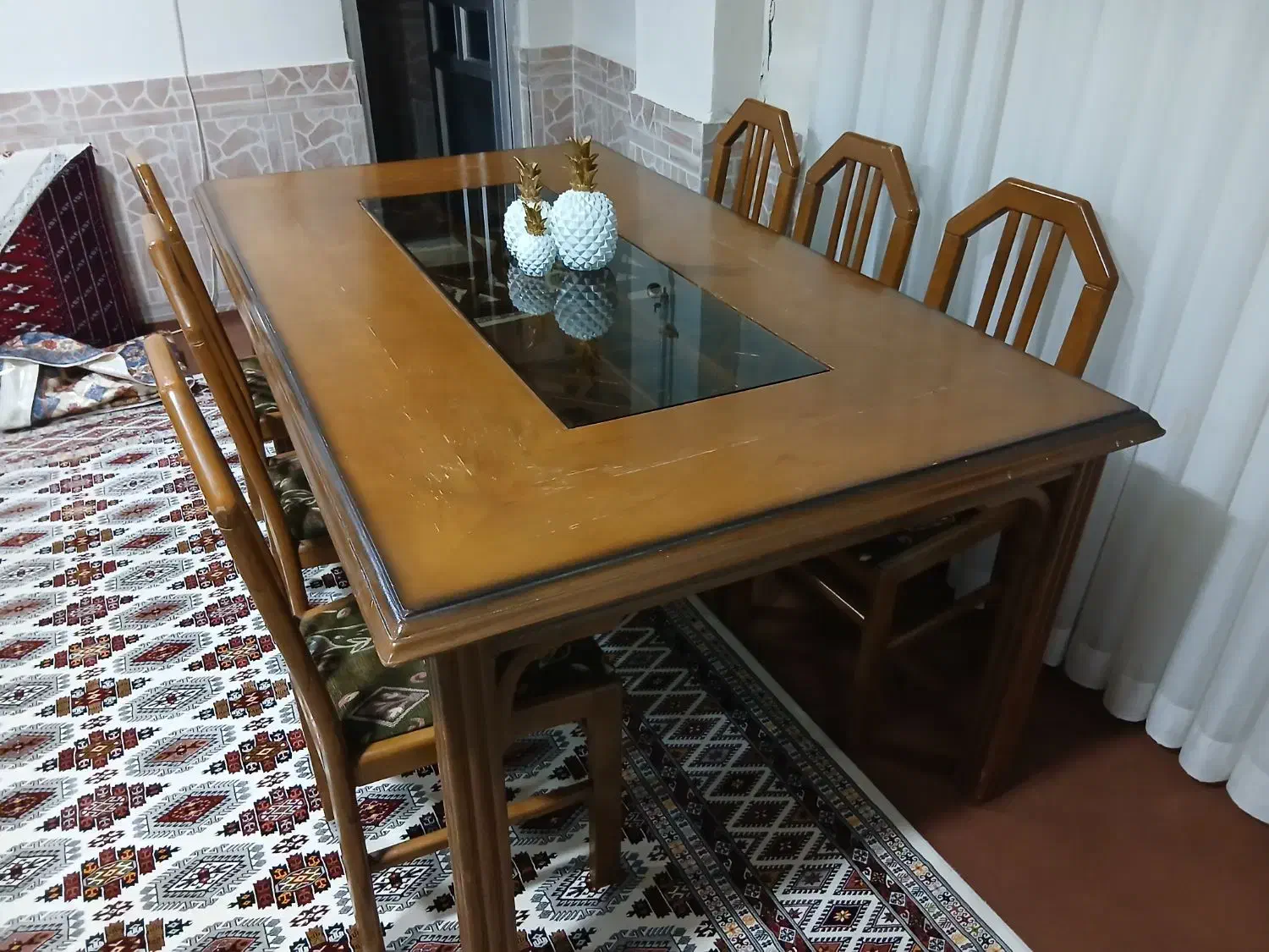 میز غذا خوری|میز و صندلی غذاخوری|بندر ترکمن, |دیوار