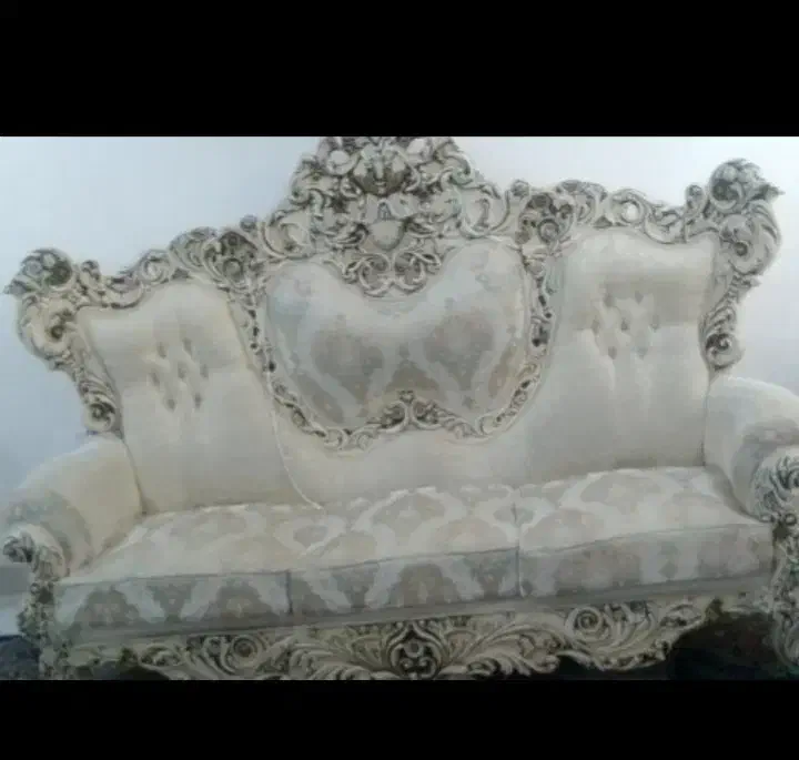 مبلمان سلطنتی ۹نفره درحد نو|مبلمان خانگی و میز عسلی|جیرفت, |دیوار