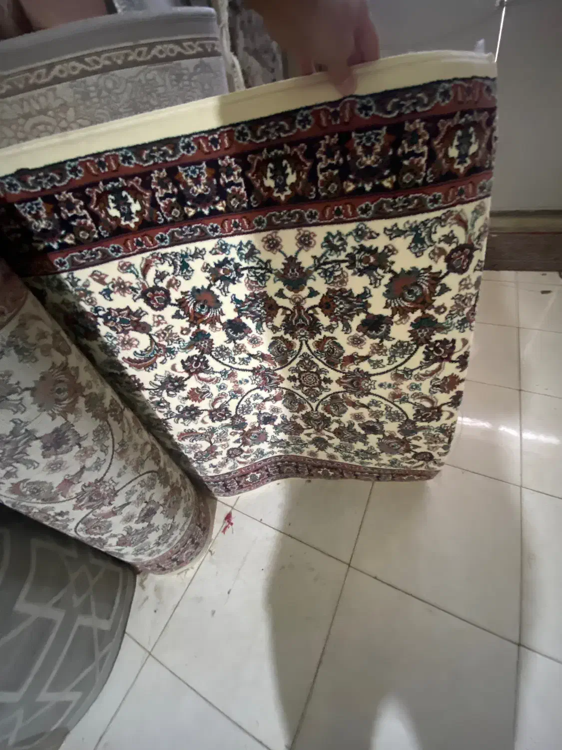 کناره فرشی|فرش|تربت‌حیدریه, باغ سلطانی|دیوار