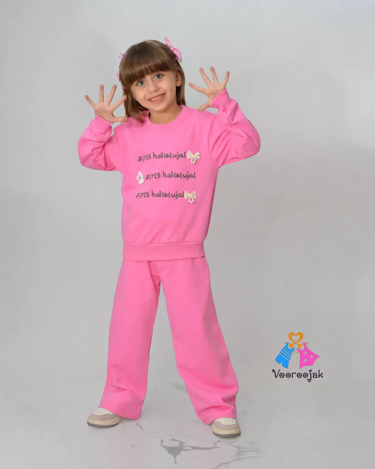 ست بلوز و شلوار دورس دخترانه عمده|کفش و لباس بچه|تهران, بازار|دیوار