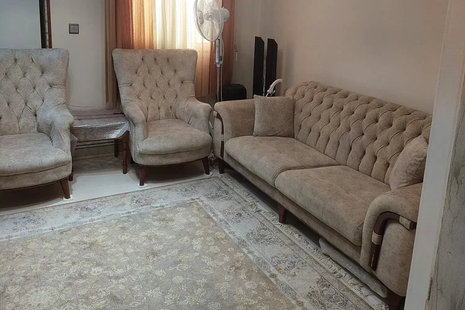مبل راحتی ۵ نفره|مبلمان خانگی و میز عسلی|تهران, جیحون|دیوار