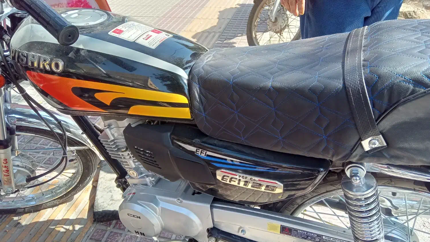 موتور هوندا ۱۲۵ مدل۴۰۲ خودم صفر خریدم سند آزاد|موتورسیکلت|خمینیشهر, |دیوار