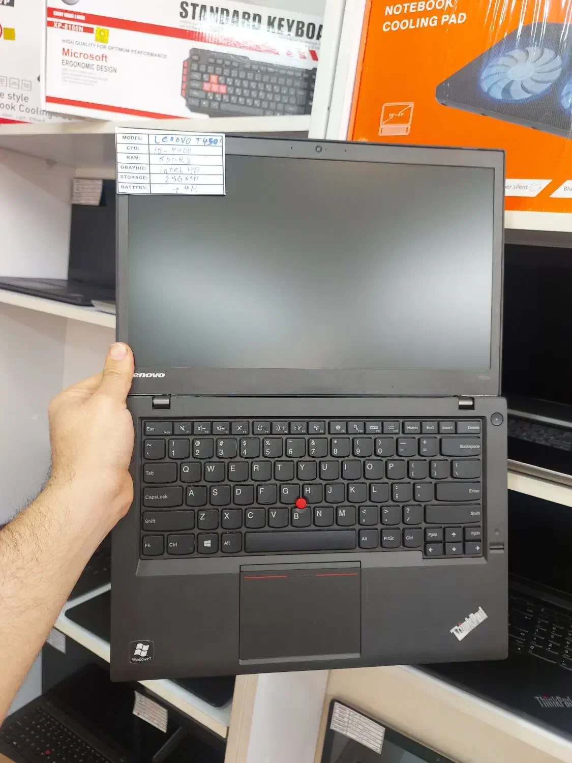 لپتاپi5رم8هاردssd  کاملانوباکارتن‌باضمانت|رایانه همراه|تهران, پونک|دیوار