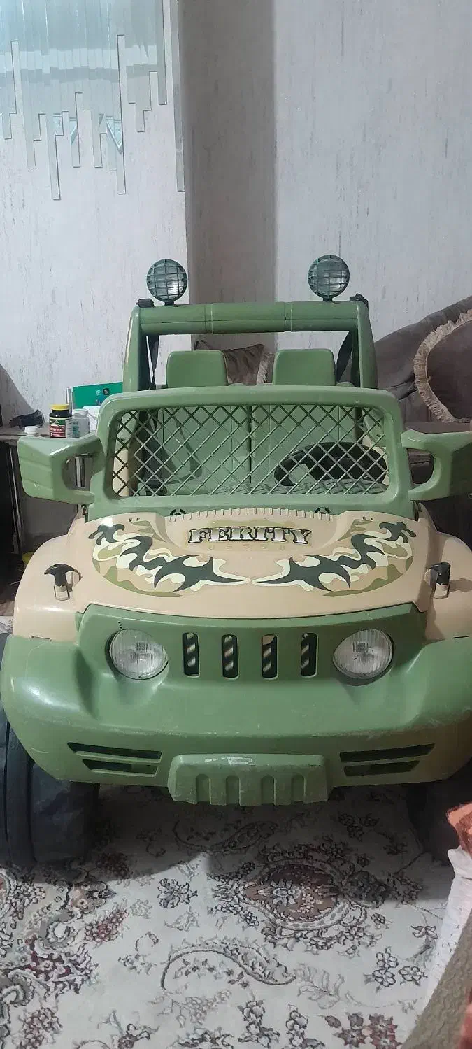 ماشین شارژی دونفره دنده ای|اسباببازی بچه|قدس, شهرقدس|دیوار