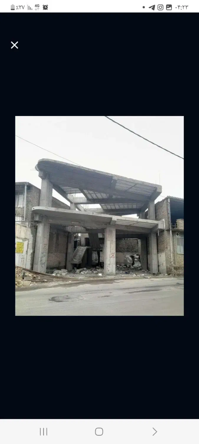 فروش ساختمان نیمه کاره دانش|پیش‌فروش املاک|ساری, |دیوار