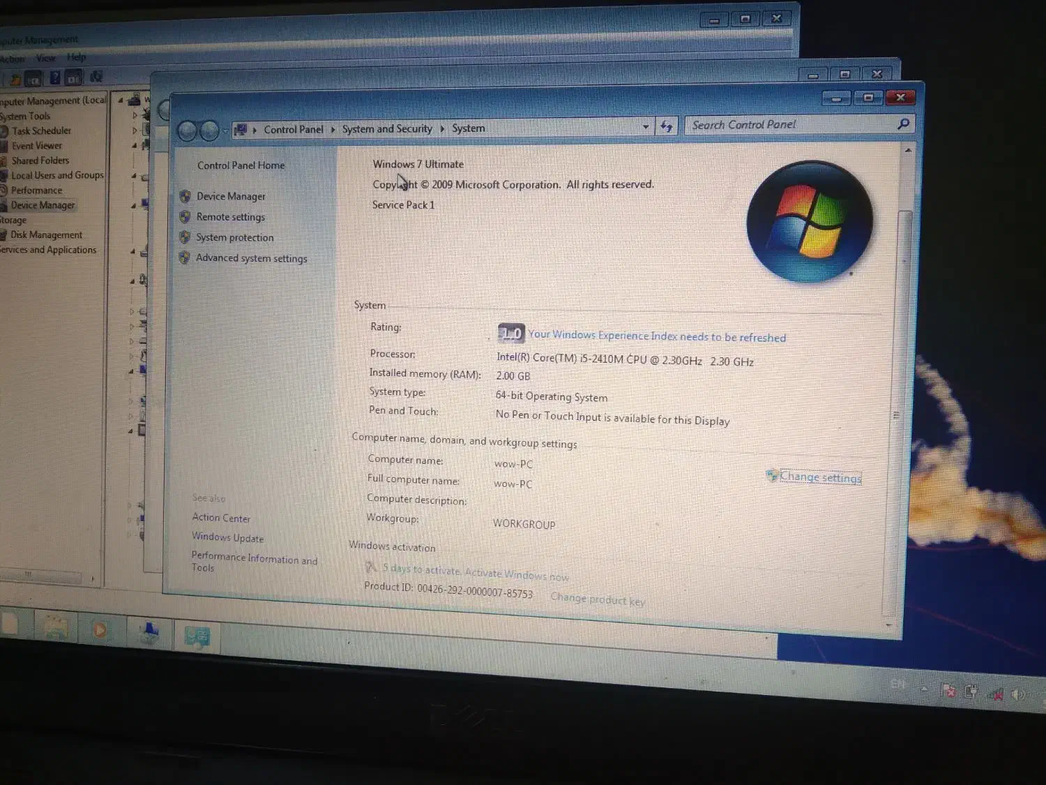 Dell Vostro 3550|رایانه همراه|اصفهان, کشاورزی|دیوار