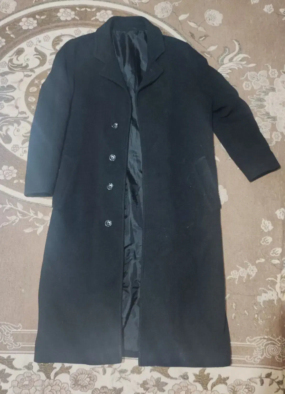 پالتو مردانه مشکی بلند قد ۱۵۰|لباس|شیراز, دینکان|دیوار