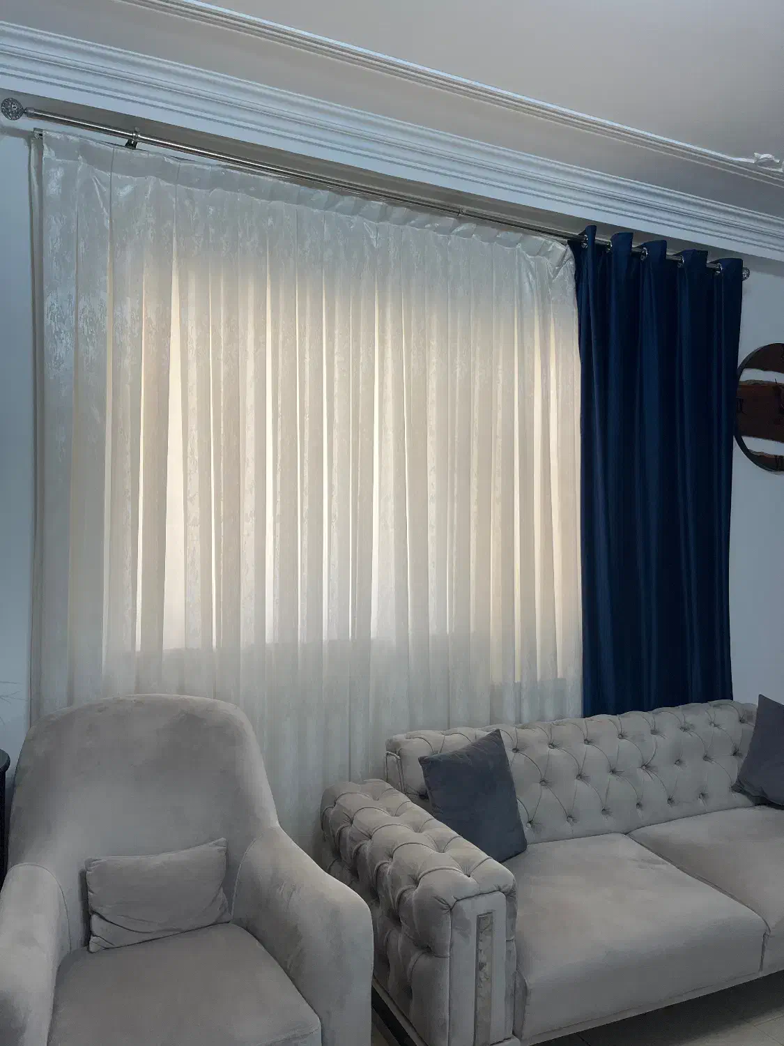 ۴ عدد پرده نو|پرده، رانر، رومیزی|قائمشهر, |دیوار