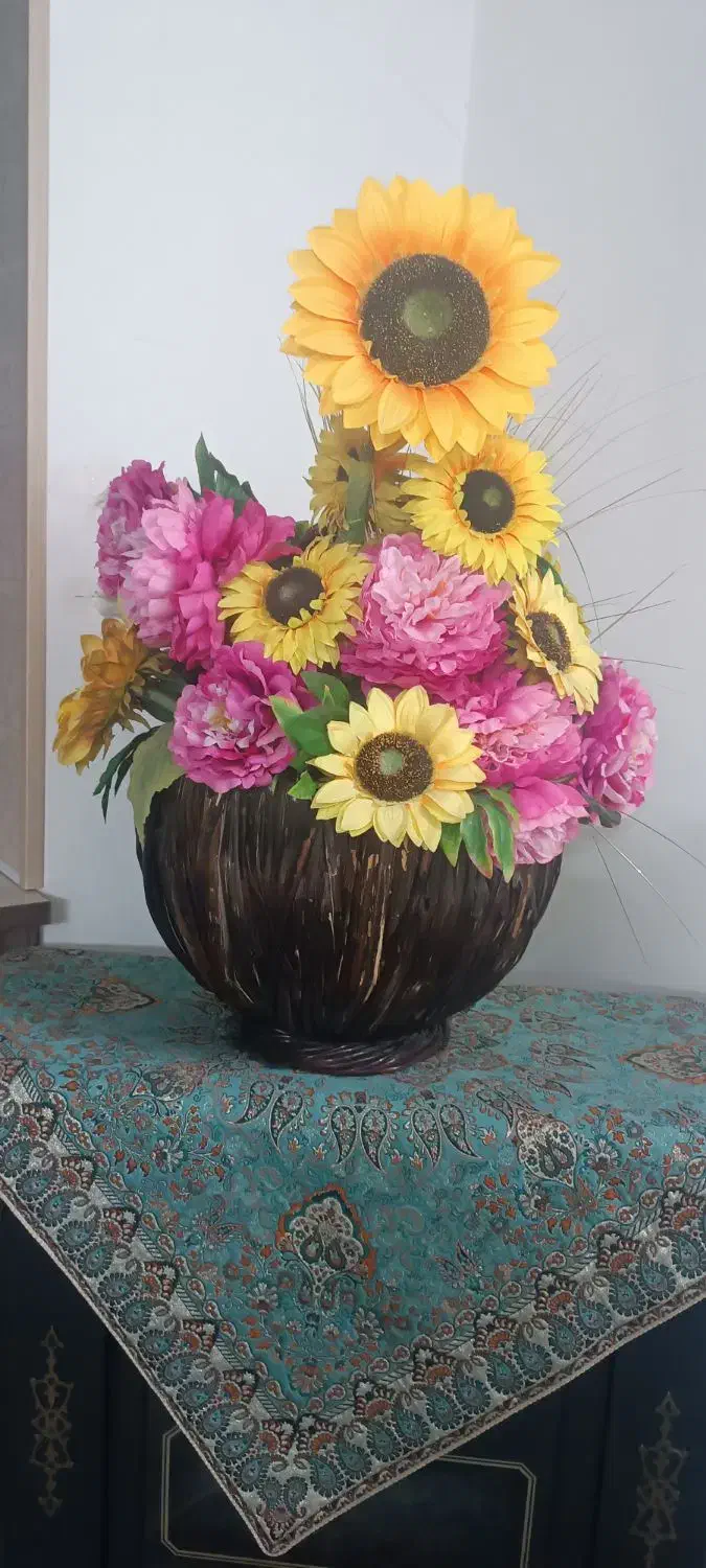 سبد گل مصنوعی|گل مصنوعی|سبزوار, عظیمیان|دیوار
