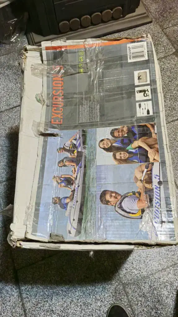 قایق بادی همراه موتور|غواصی و ورزشهای آبی|تهران, تهرانپارس غربی|دیوار