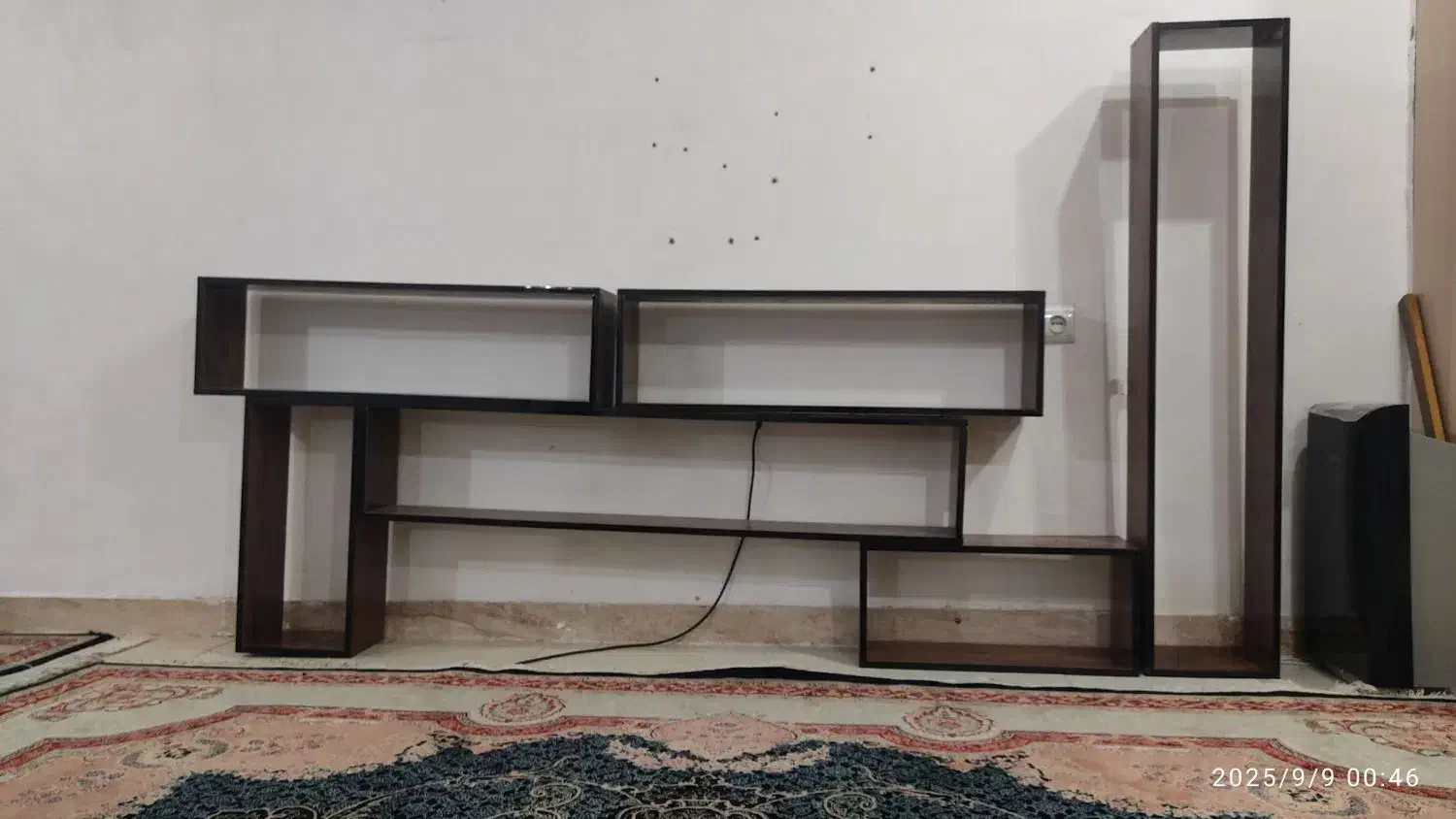 شلف وکتابخانه دیواری mdf|کتابخانه، شلف، قفسه‌های دیواری|اهواز, کوروش|دیوار