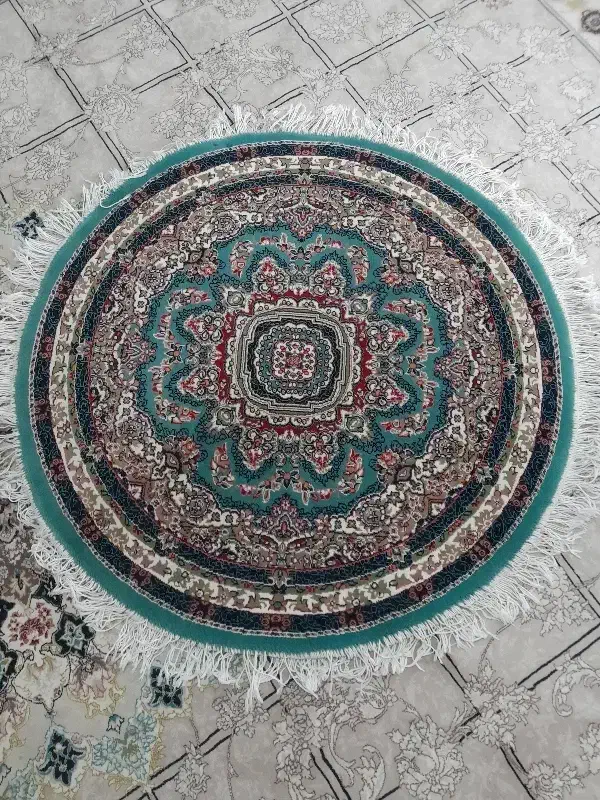 فرش گرد|فرش|تربت‌حیدریه, باغ سلطانی|دیوار