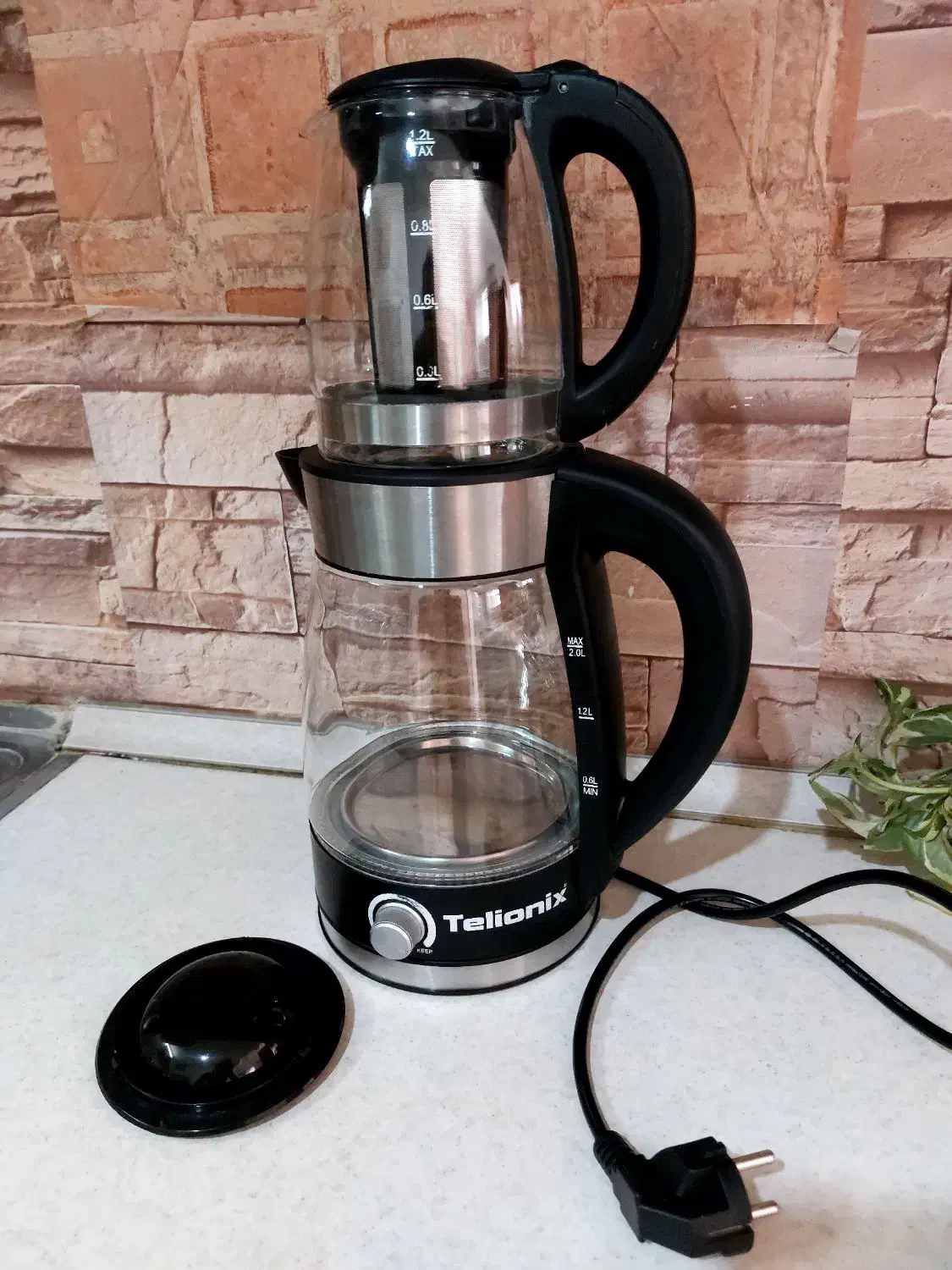 چایی ساز تلیونیکس|سماور، چای‌ساز، قهوه‌ساز|قم, بنیاد|دیوار