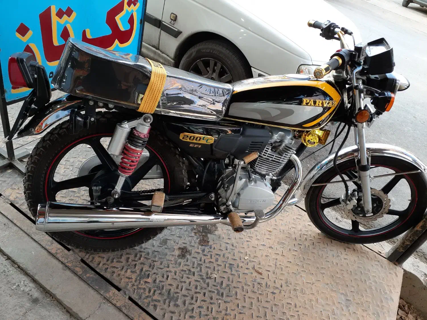 موتور 200 لیفان مدارک کامل تمیز|موتورسیکلت|بروجن, |دیوار