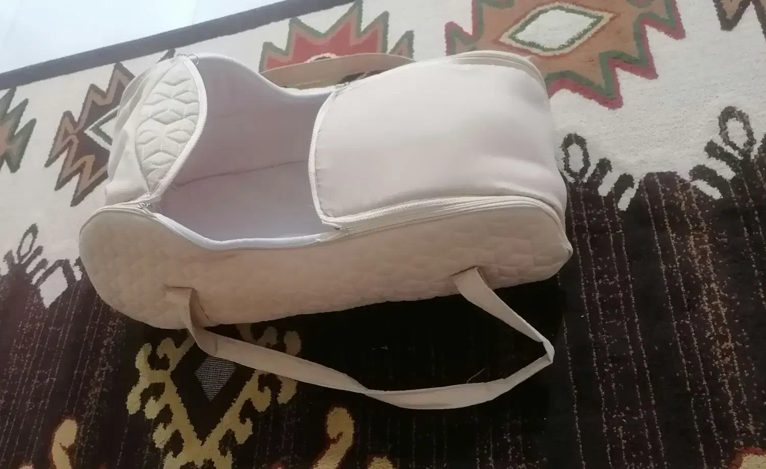 گهواره دوقلو درحد نو وکیف حمل کودک|کالسکه و لوازم جانبی|نورآباد ممسنی, |دیوار